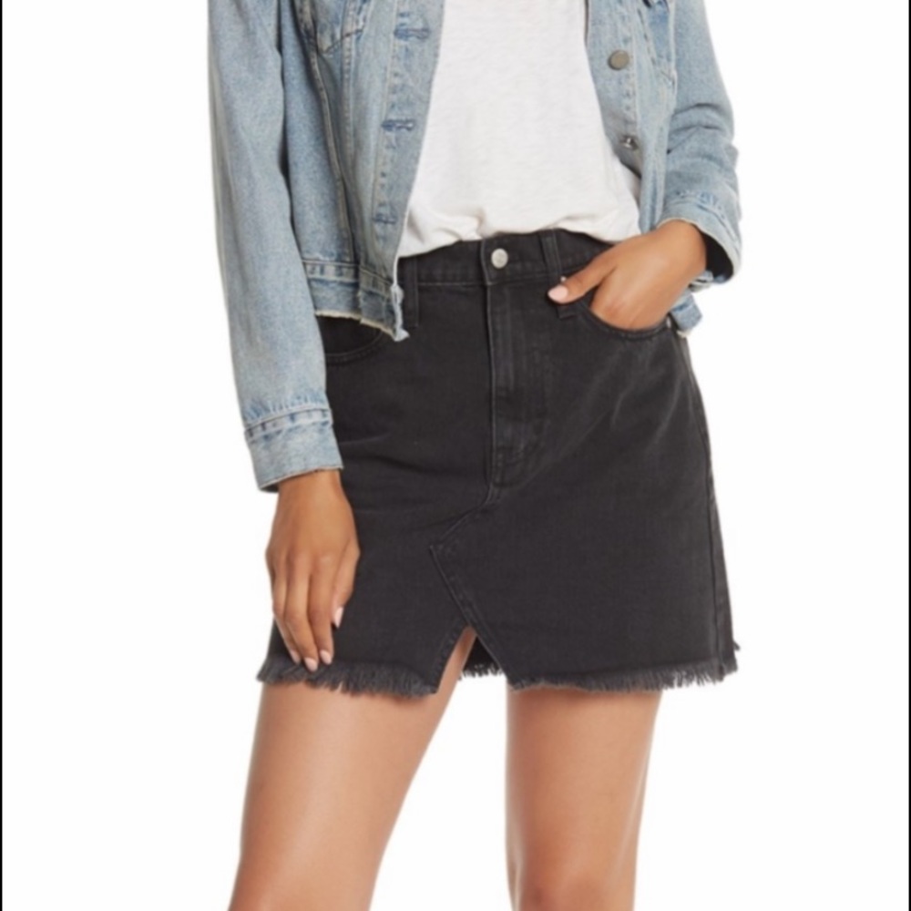 Madewell Denim A-Line Skirt NWT